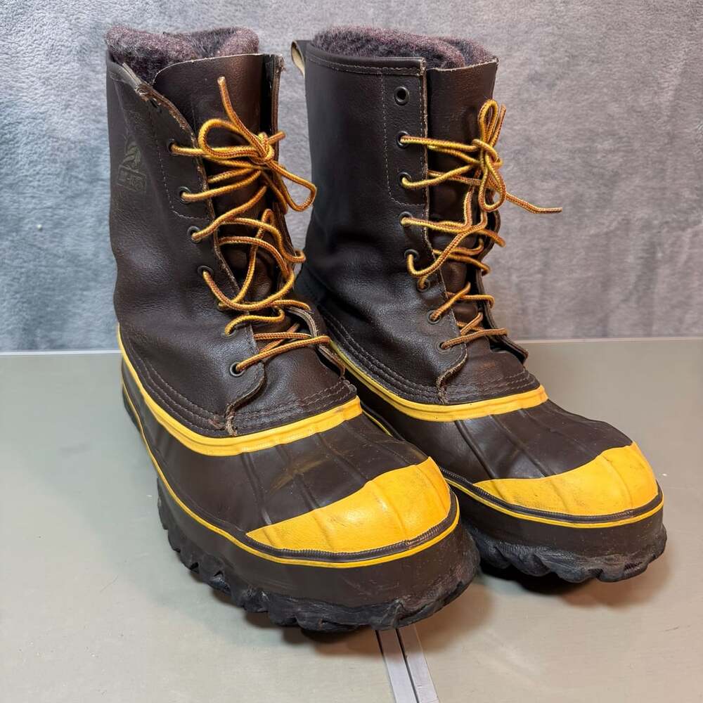 Vintage LaCrosse Steel Shank Insulated Winter Duck Boots Men's Size 10 Made USA